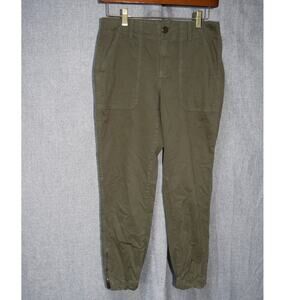 Banana Republic Petite Cargo Jogger Pants Green Women’s Size 2P